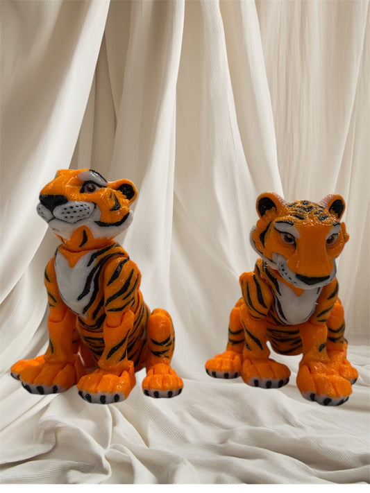 Cute Articulating 3D Printed Tiger!